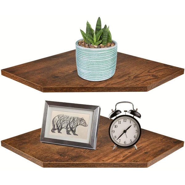 Ivy Bronx Fribley Corner Shelf Wayfair